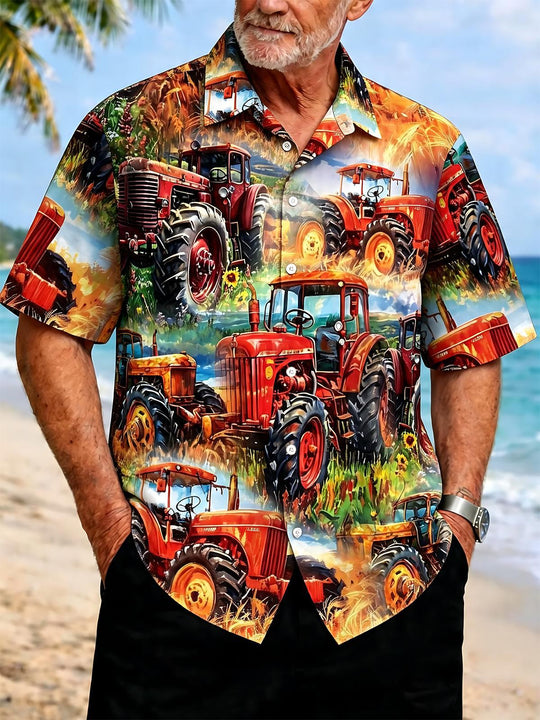 men's shirt front view