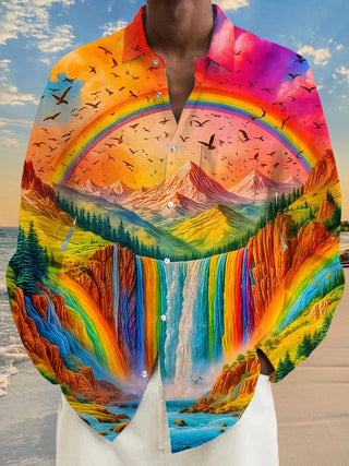 men's shirt front view