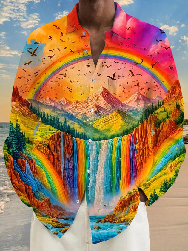 men's shirt front view