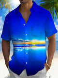 Hawaiian Men's Pocket Short Sleeve Shirts