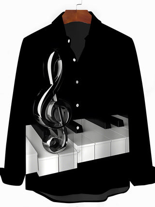 men's shirt front view