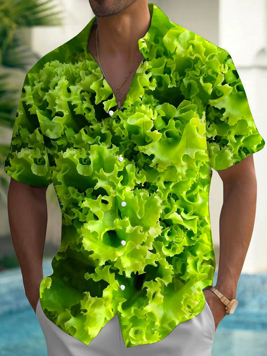 men's shirt front view