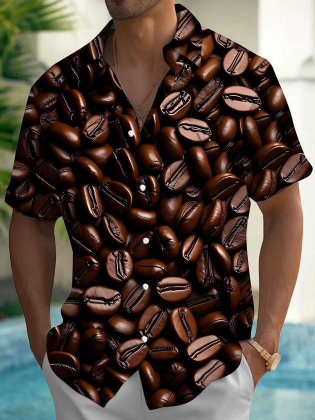 men's shirt front view