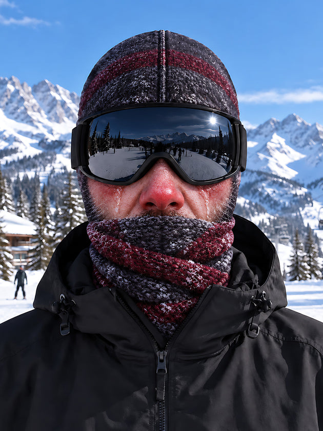 Adaychic Funny Ski Mask