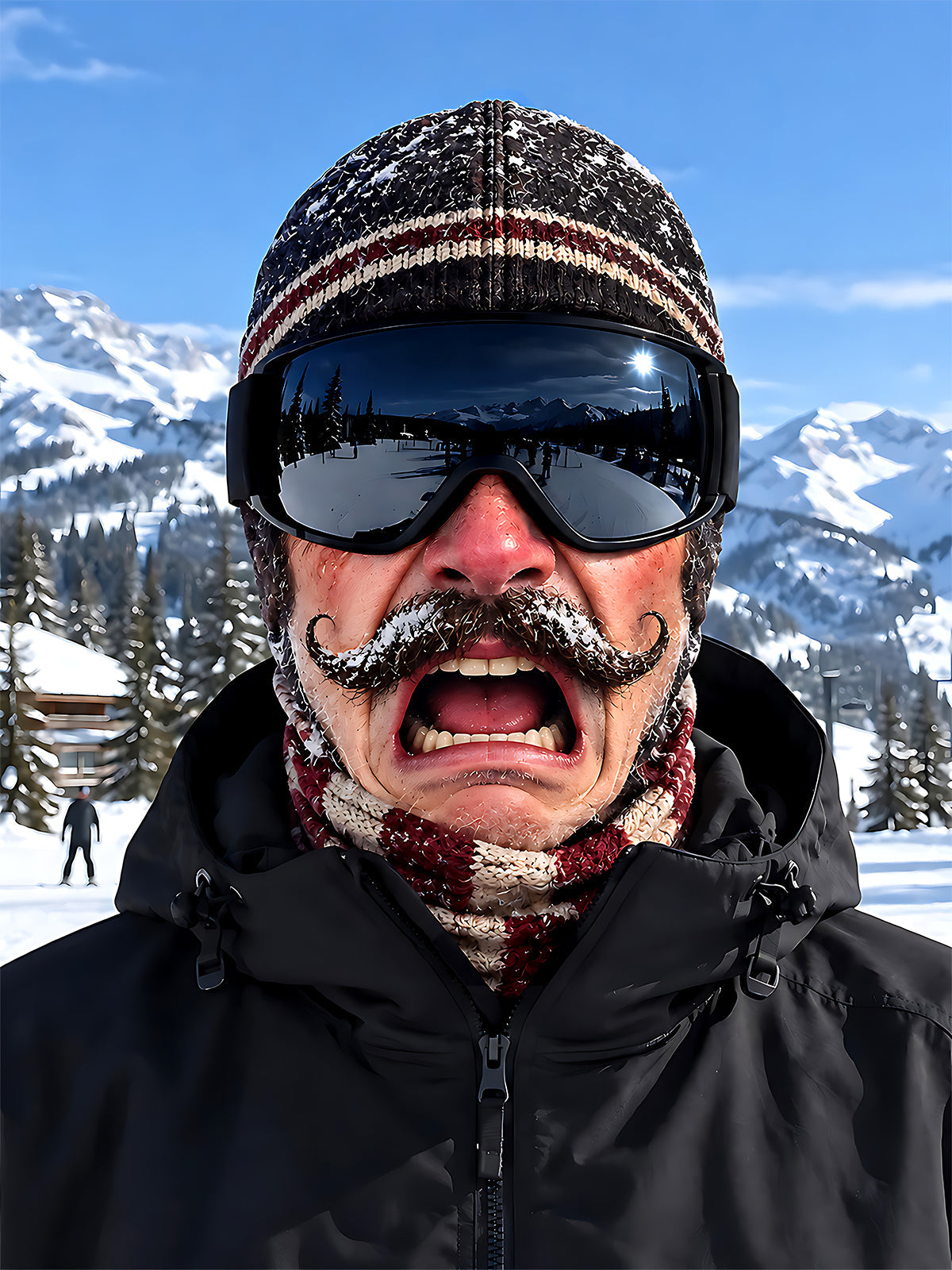 Adaychic funny Ski Mask