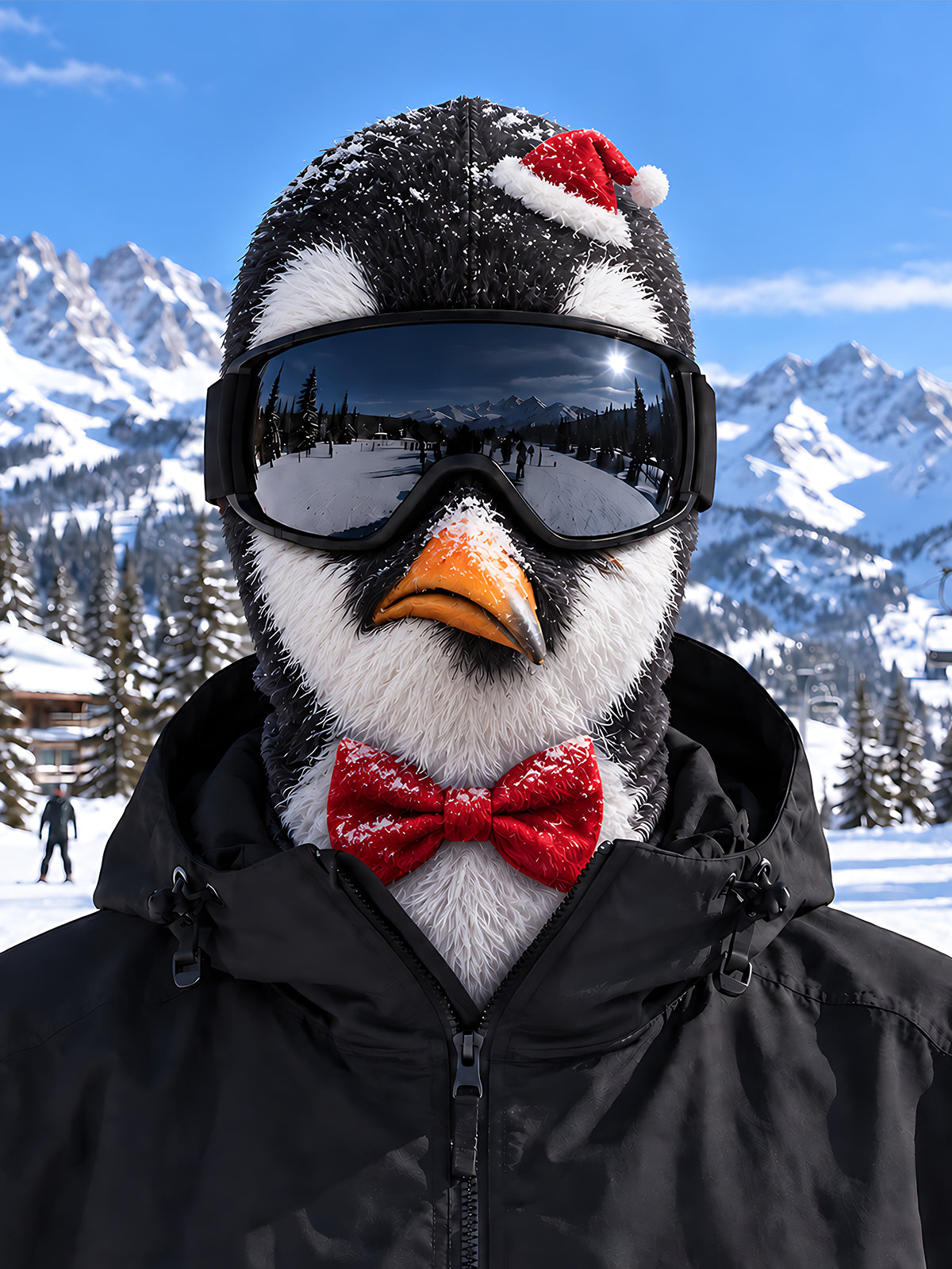 Adaychic Penguin Ski Mask