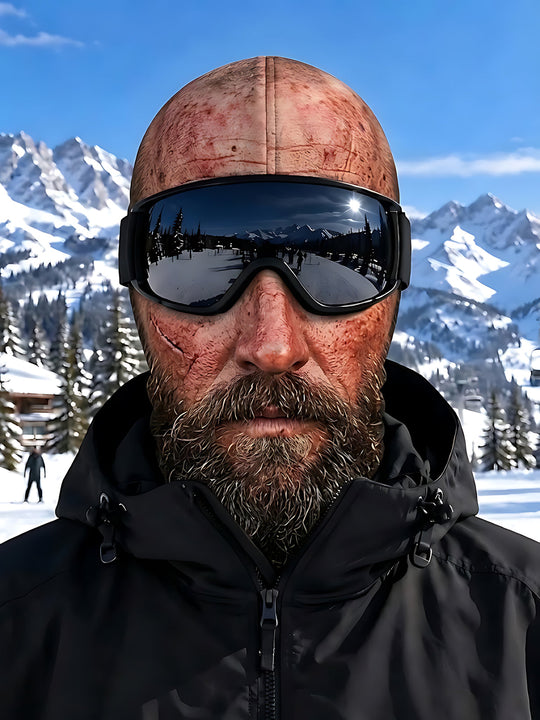 Adaychic Scar Tough Guy Face Ski Mask