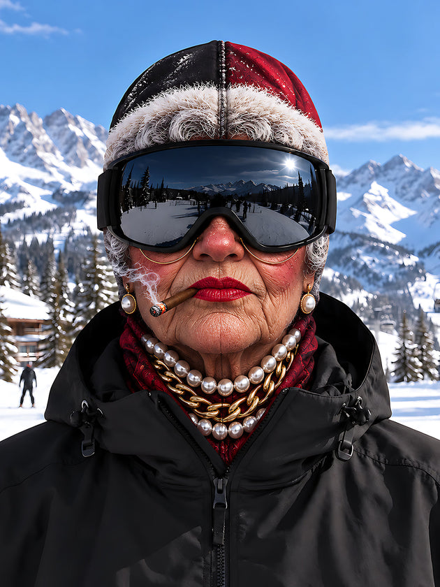 Adaychic Funny Ski Mask