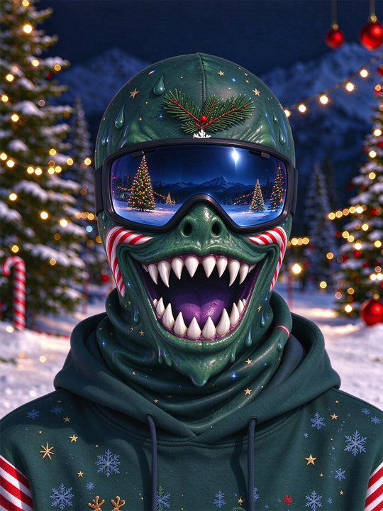 Adaychic Christmas Monster Ski Mask