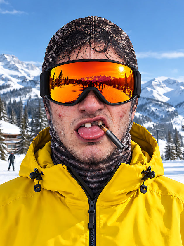 Adaychic Funny Ski Mask