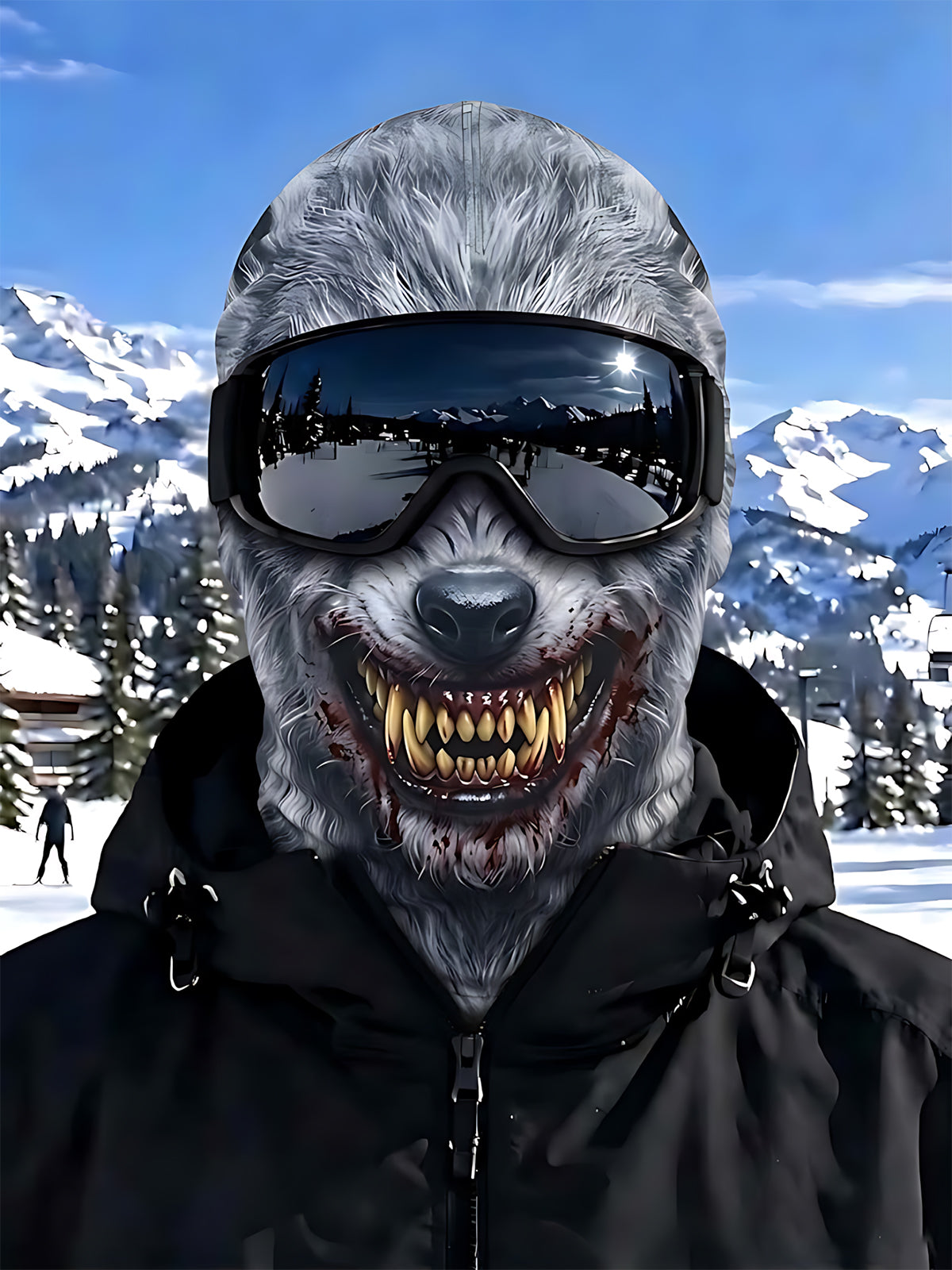 Adaychic Werewolf Ski Mask