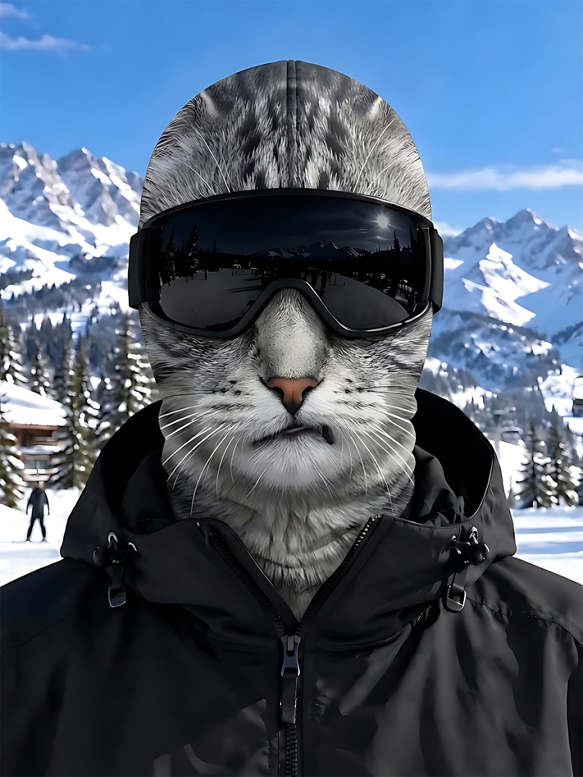Adaychic Cat Ski Mask