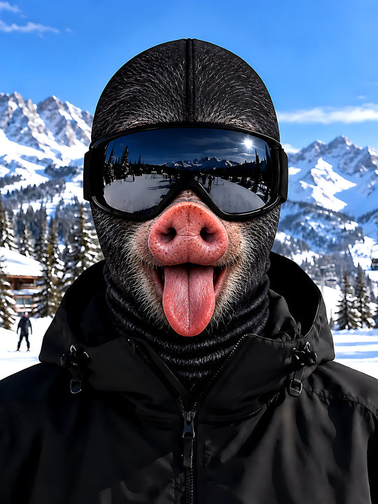 Adaychic pig Ski Mask