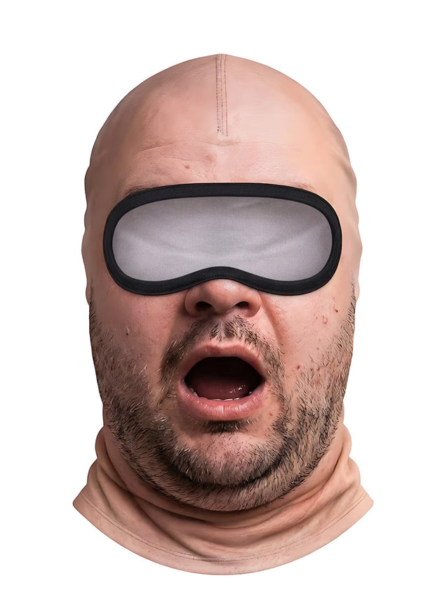 Adaychic Funny Face Ski Mask