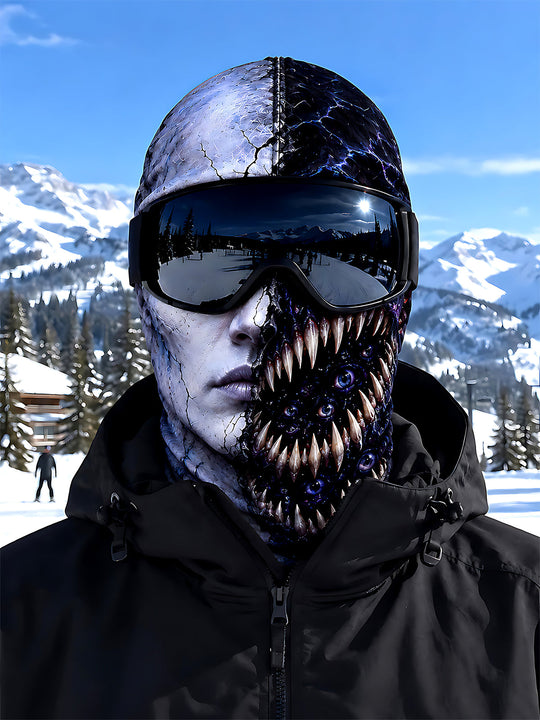Adaychic dark Monster Ski Mask