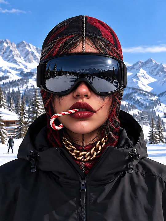Adaychic Funny Ski Mask