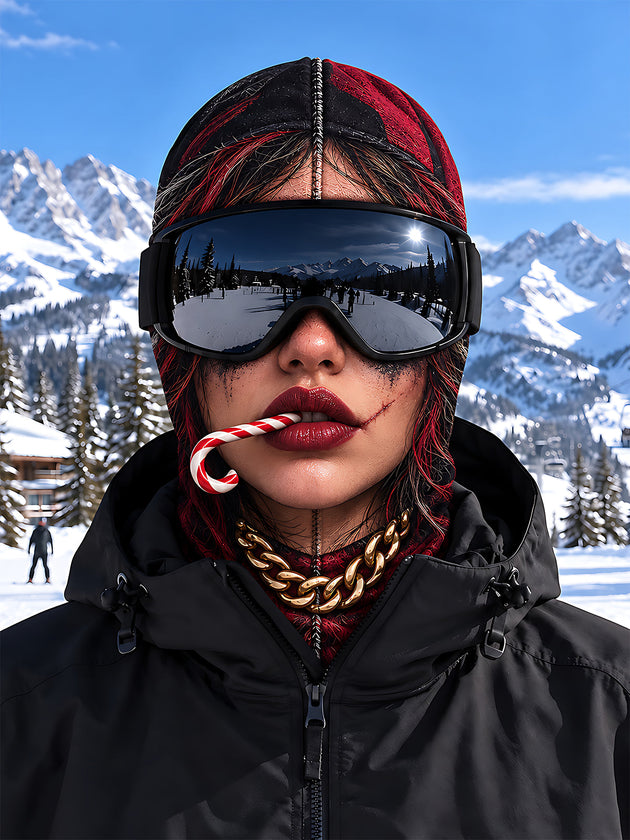 Adaychic Funny Ski Mask