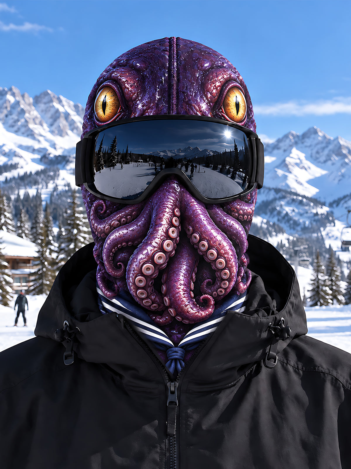 Adaychic Octopus Ski Mask