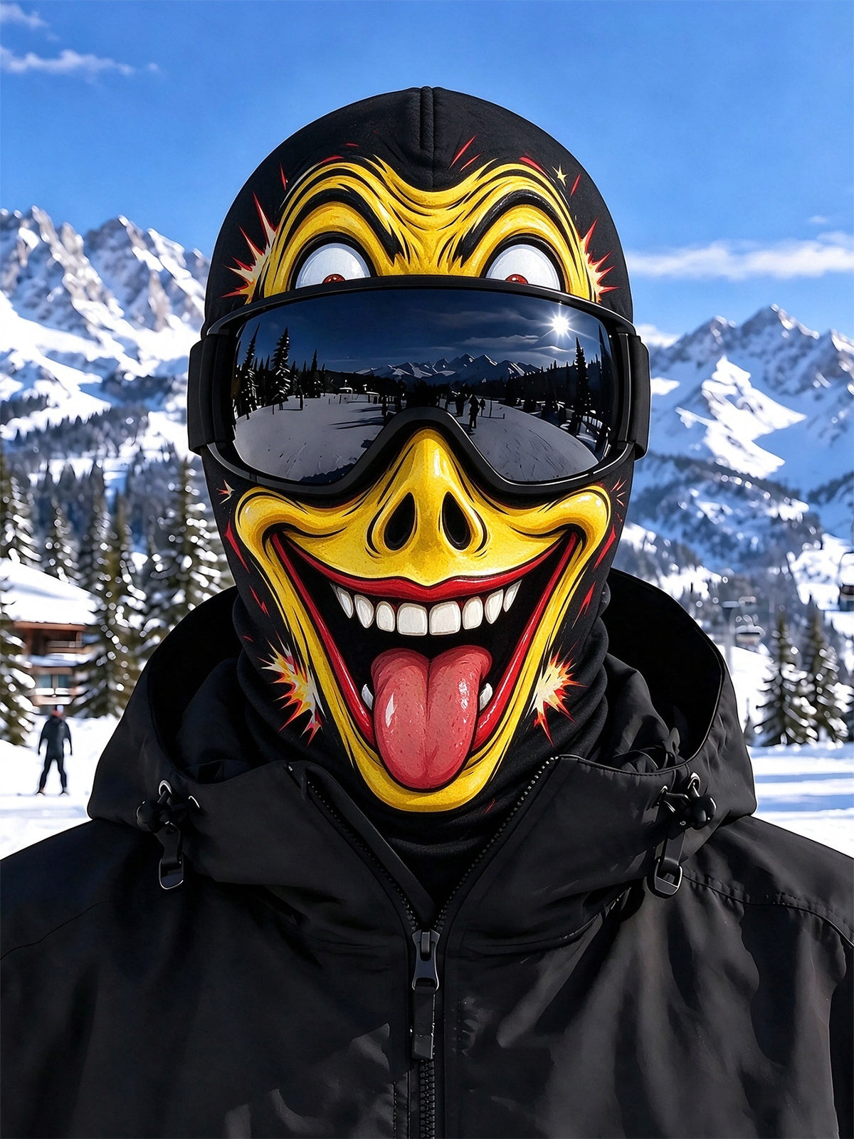 Adaychic Funny Ski Mask