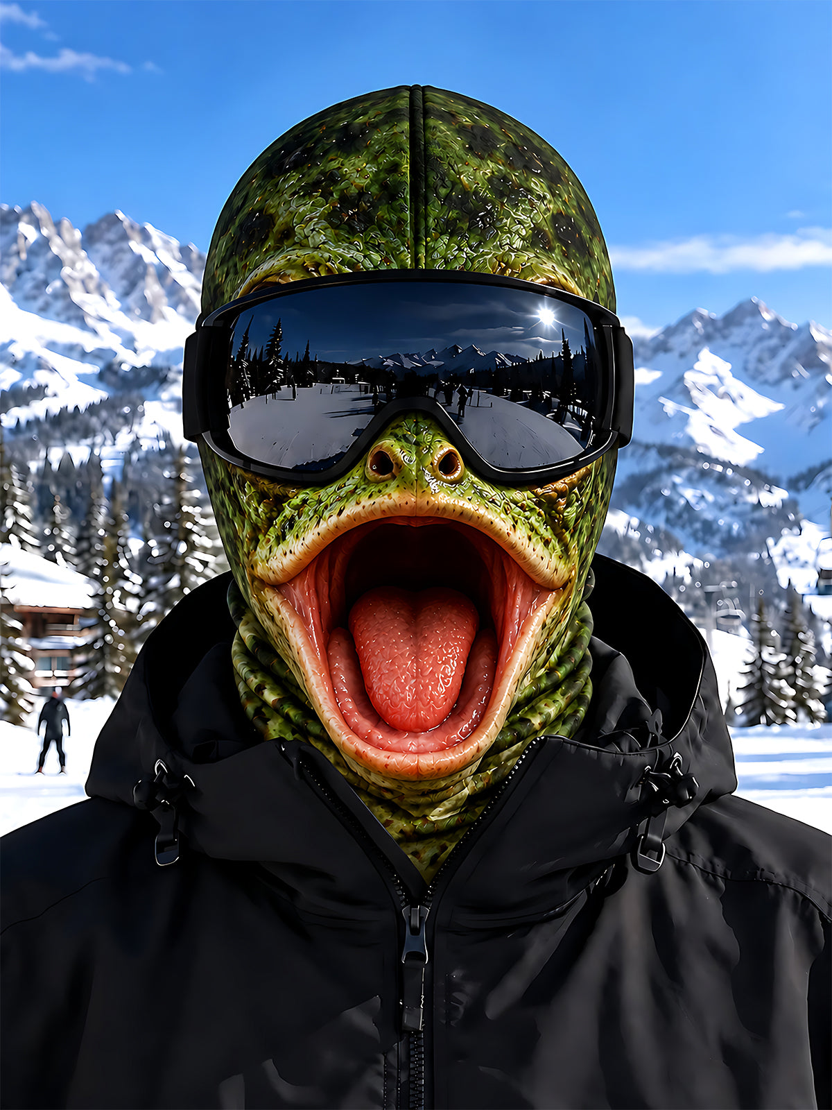 Adaychic Frog Ski Mask