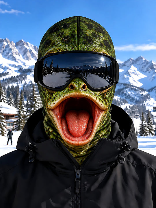 Adaychic Frog Ski Mask