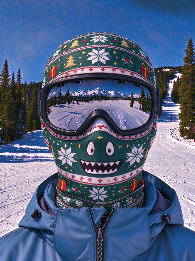 Adaychic Christmas Monster Ski Mask