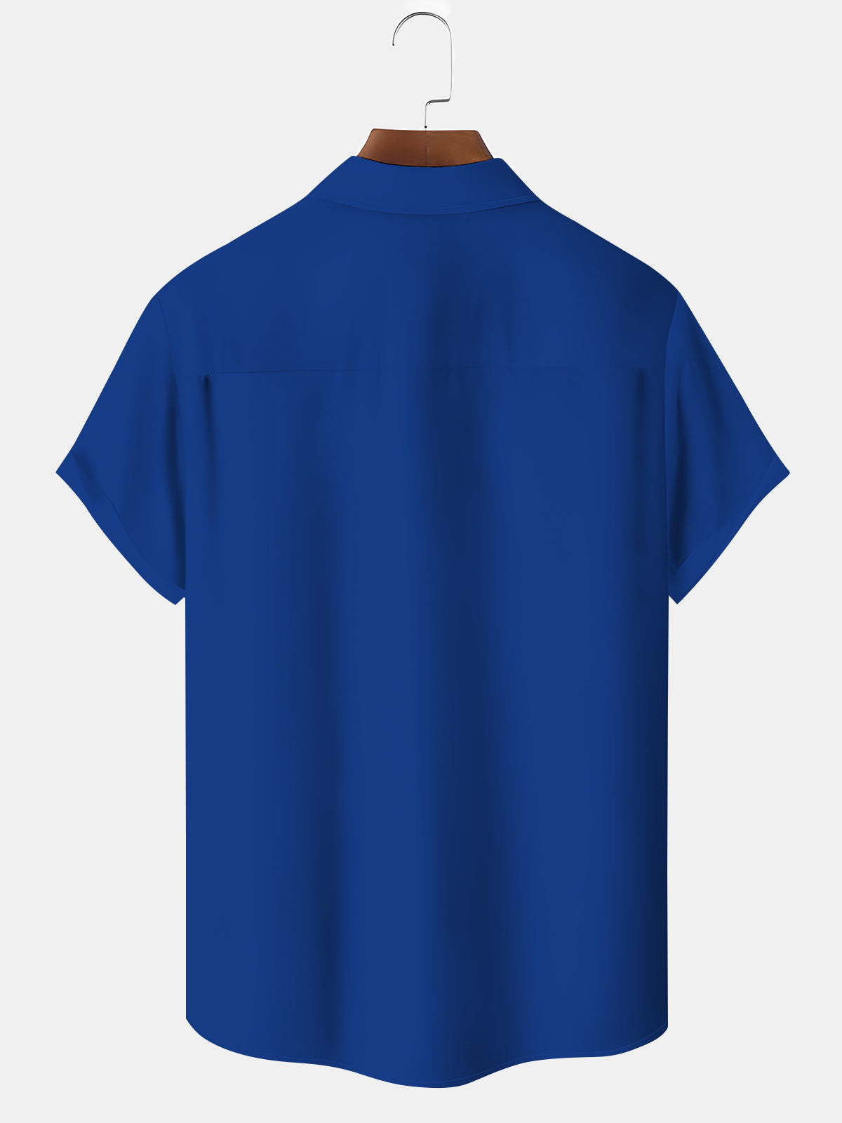 men's aloha shirt back view