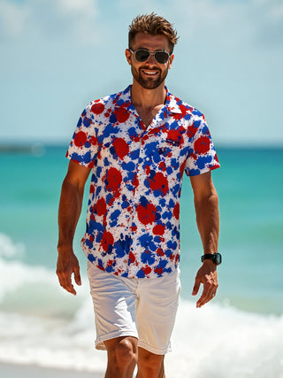 men's shirt front view Independence Day