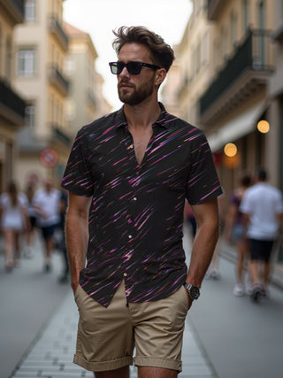 men's shirt front view