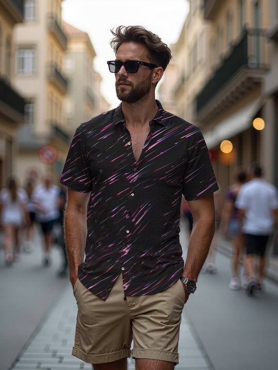 men's shirt front view