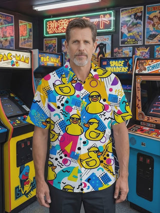 Duck Men's Pocket Short Sleeve Shirts