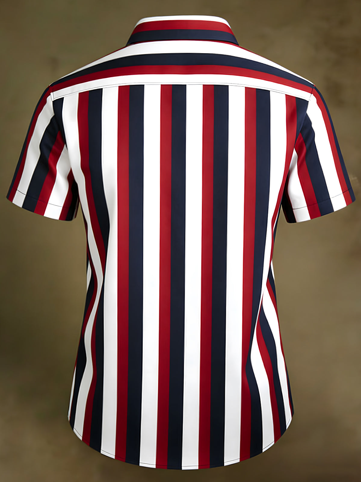 men's pocket shirt back view