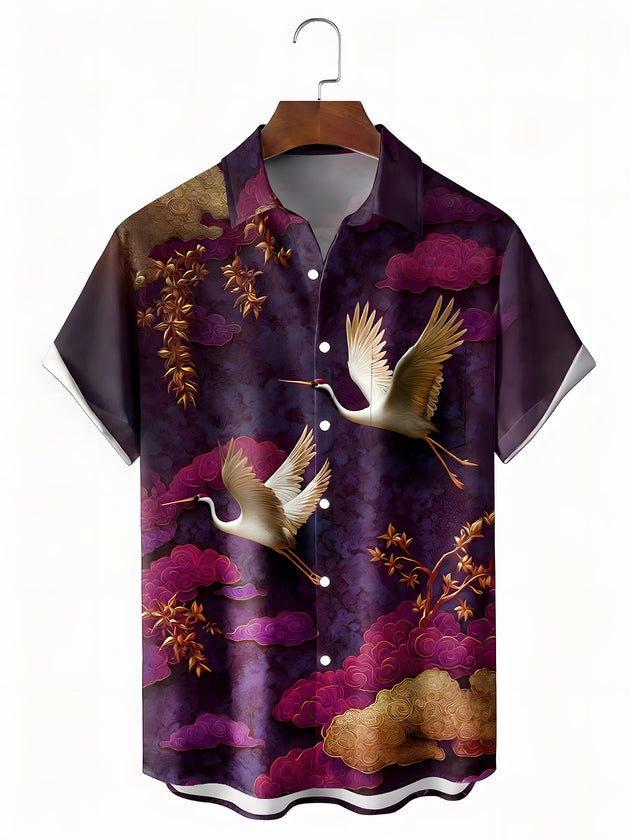 men's shirt front view