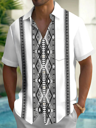 men's shirt front view