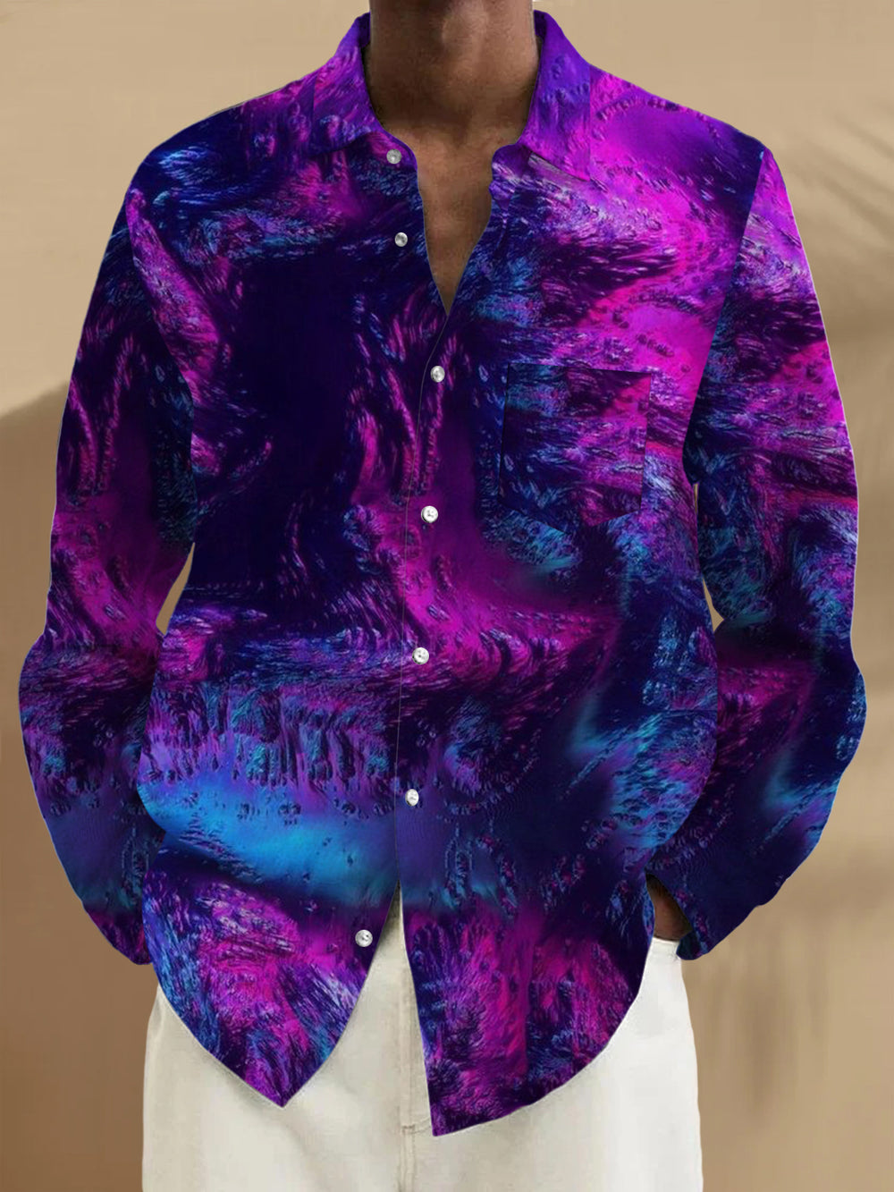 Abstract Ink Paint Men's Golf Shirts main image 1