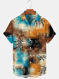 Bamboo Leaf Men's Shirts With Pocket