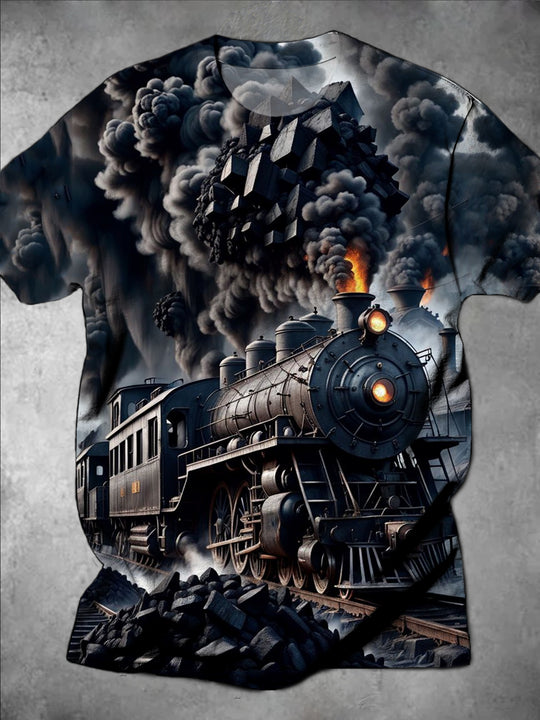 men's shirt front view