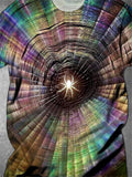 Spider Round Neck Short Sleeve Men's T-shirt