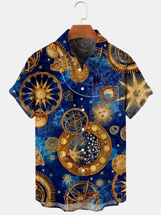 men's shirt front view