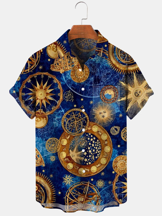 men's shirt front view