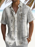 Faith Short Sleeve Men's Shirts With Pocket