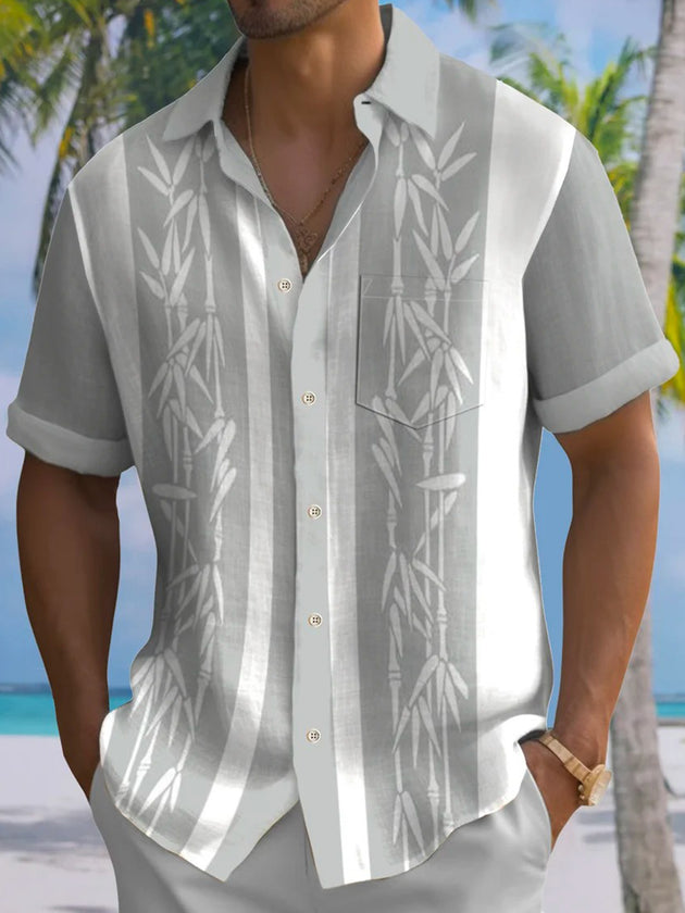 men's shirt front view
