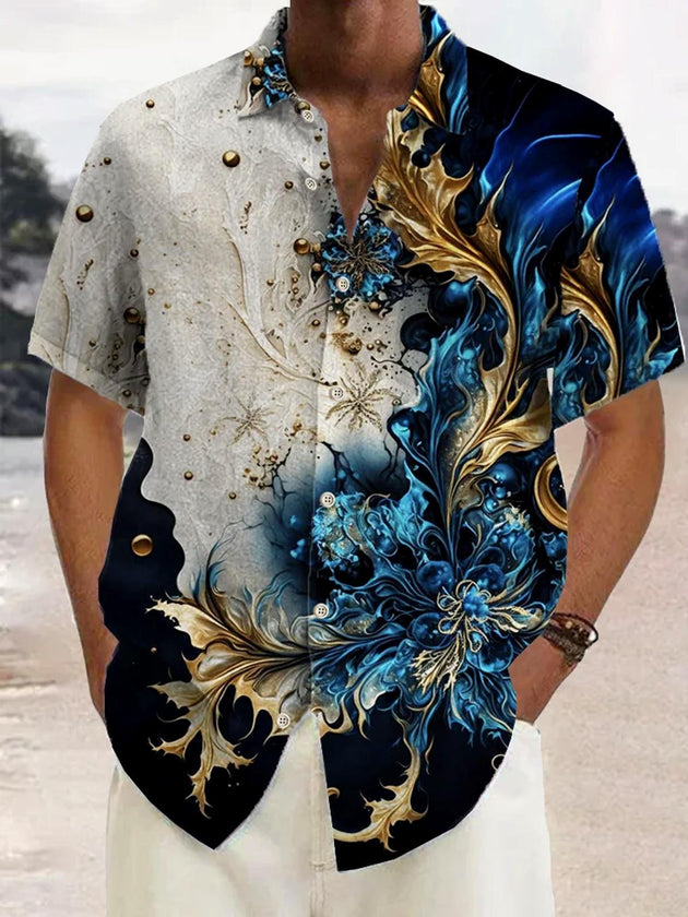 men's shirt front view