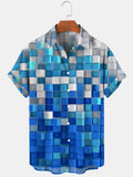 Geometry Men's Shirts With Pocket