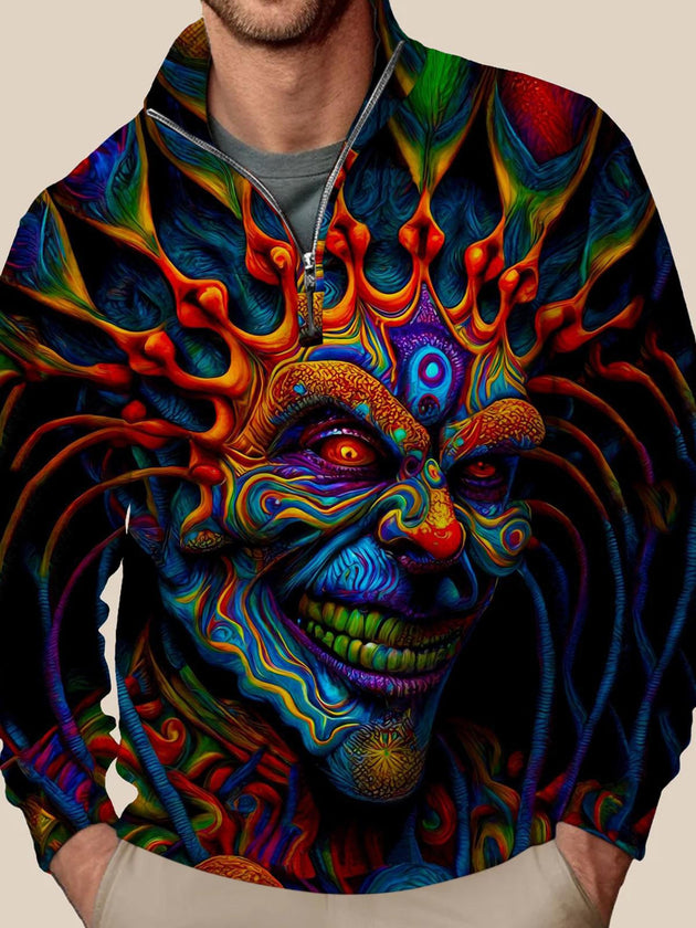 men's graphic sweatshirt shirt front view