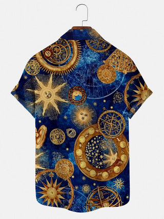 men's pocket shirt back view
