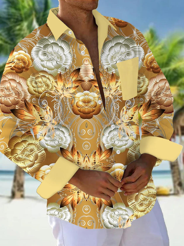 men's shirt front view