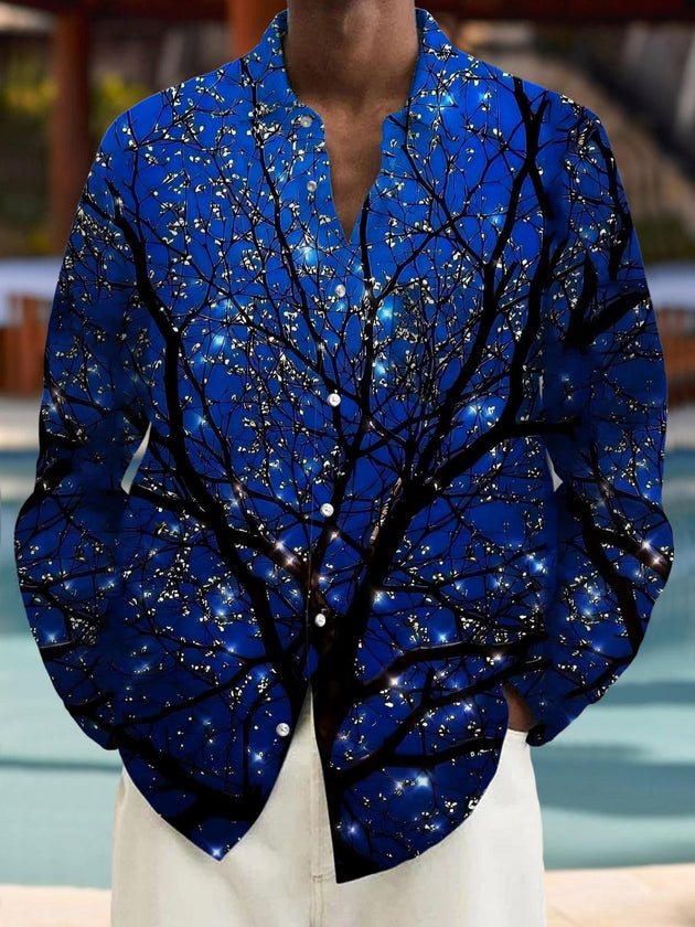 men's shirt front view