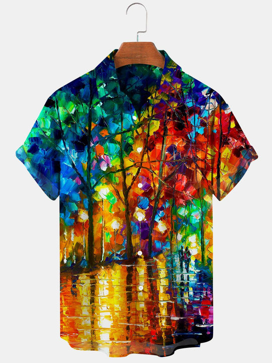 men's shirt front view