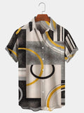 Geometry Men's Shirts With Pocket
